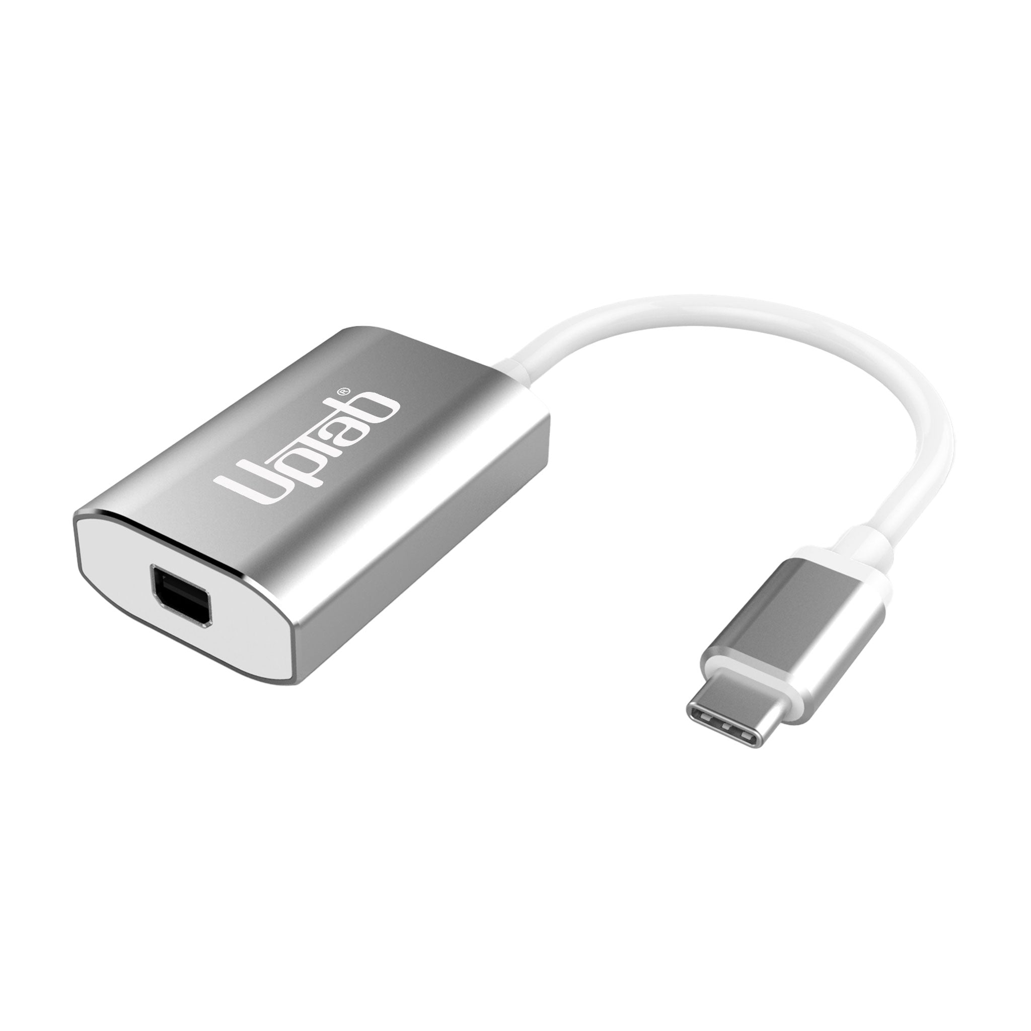 USB-C to Mini DisplayPort Adapter 4K@60Hz Silver UPTab – UPTab